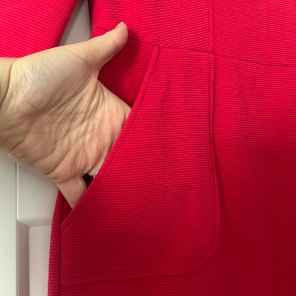 Boden Zoe ribbed ponte dress- 8L - Picture 4 of 11